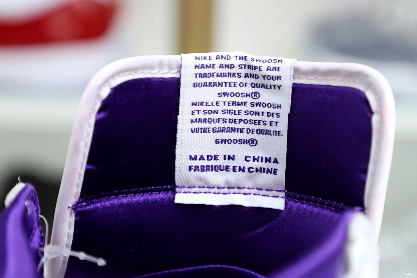 Jordan Purple 1 High OG Air Court 0919